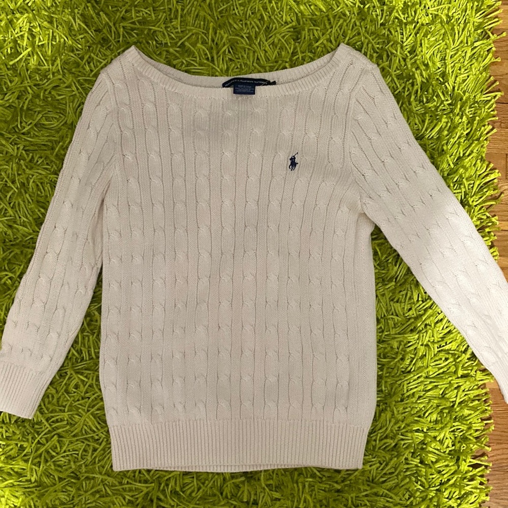 Ralph Lauren polo pull over sweater